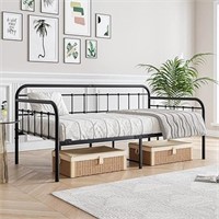 Jurmerry Metal Daybed Frame Twin Size With Steel