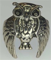 Owl ring size 10.5