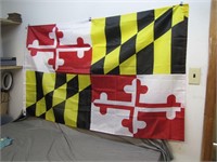 Outdoor Maryland State Flag