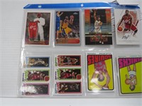 1 sheet of 8 Baseball Cards*Reprints/Facsimile*