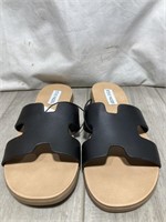 Steve Madden Ladies Leather Slide Size 8