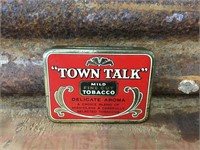 Town Talk Tobacco Tin