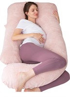 $55 Pregnancy Pillows, 60 Inch U Shaped Full Body
