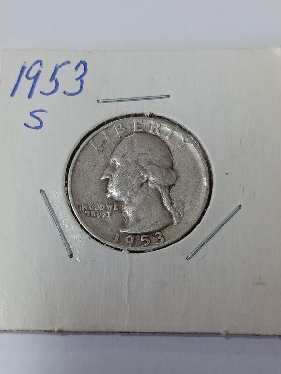 1953 Silver Quarter