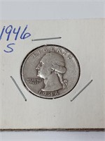 1946 Silver Quarter