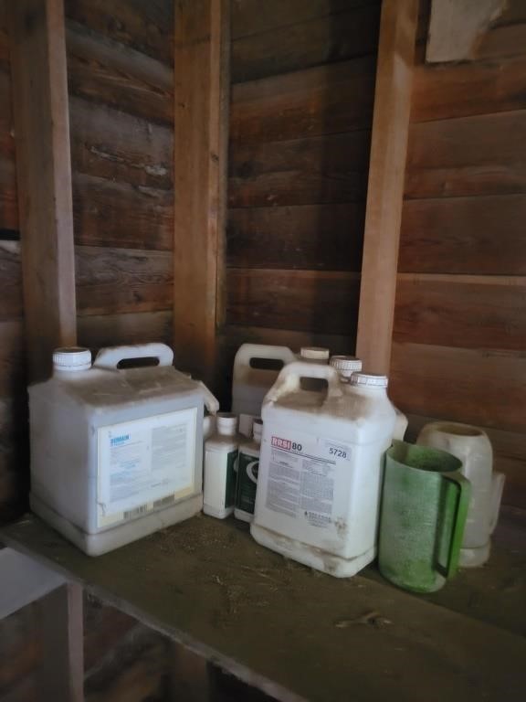 Partial Containers of Ag Chemicals