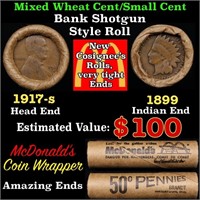 Small Cent Mixed Roll Orig Brandt McDonalds Wrappe