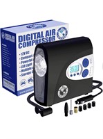 12v PI store portable Digital air compressor