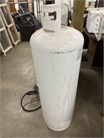 25 gallon  commercial propane tank   1/2 full of