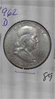 1962-D   Franklin Half