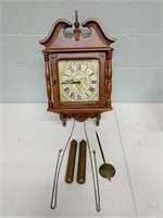 Vintage New England Weighed Wall Clock