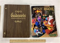 1992 Sears Wish book & Guidewords Book