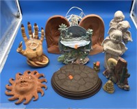 Lot Of Ceramic Decorative Statuary