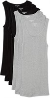 6Pcs Size Small Amazon Essentials Men's Tank