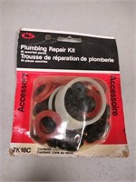 (New) C.S Plumbing Repair Kit  45 assorted pieces