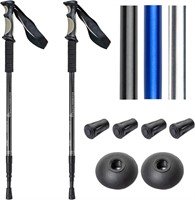 Anti Shock, Adjustable, Collapsible Hiking Poles