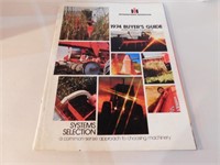 1974 IH Buyers Guide Systems Selection