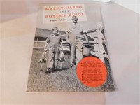 1941 Massey Harris Buyers Guide
