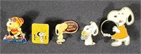 Peanuts Snoopy Pins (5)