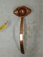 Copper plated ladle 14"