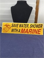 Lot of 2 Marine Corps bumper sticker