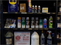 Misc. Lot WD-40, Brake Cleaner, Grease, Spray Bott