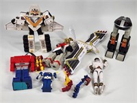 VINTAGE POWER RANGERS AND TRANSFORMERS