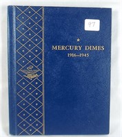 Partial Set Mercury Dimes (71 Pieces)