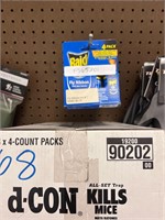Lot W/ 18x Packs Of d-Con & 7x Fly Packs Fly Paper