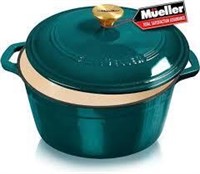 6qt Mueller Enameled Cast Iron Dutch Oven A3