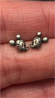 Pair of Mickey Mouse earrings new never worn