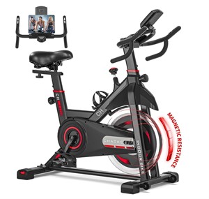 CHAOKE Magnetic Resistance Stationary Bike with He