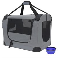 Prutapet Large Cat Carrier 24"x16.5"x16.5" Portab