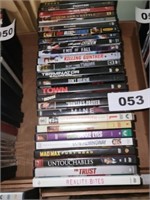 FLAT OF VARIOUS DVD MOVIES IN ORIGINAL CASES