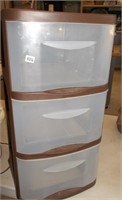 3 Drawer Storage Bin( 24 3/4 inches high)