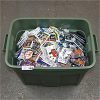 Large Tub of Assorted OPENED PACKS OF CARDS