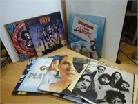 Records - Police / Kiss / Eagles - Assorted Lot