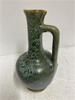 Green/Brown Ceramic Vase  k