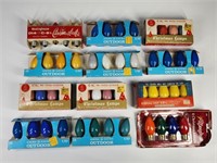 ASSORTED LOT OF C-9 1/4 BULBS