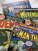 Marvel and DC comics Demons #9,Werewolf #6 #5,