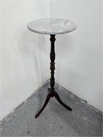 Vintage Centurion Marble Top Plant Table