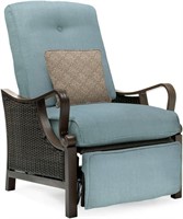 Hanover Ventura Wicker Outdoor Recliner Chair