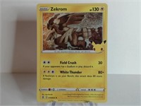 Pokemon Card Rare Zekrom Holo Stamped