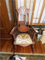 Antique Wooden Rocker