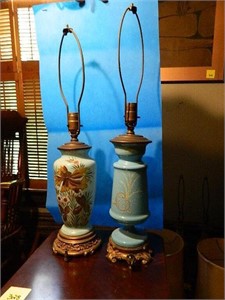 Two Decorative Lamps W/ Shades