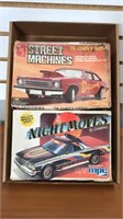 Lot of 2 Plastic Model Kits (from damp basement)