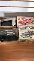 Lot of 2 Plastic Car Model (from damp basement)