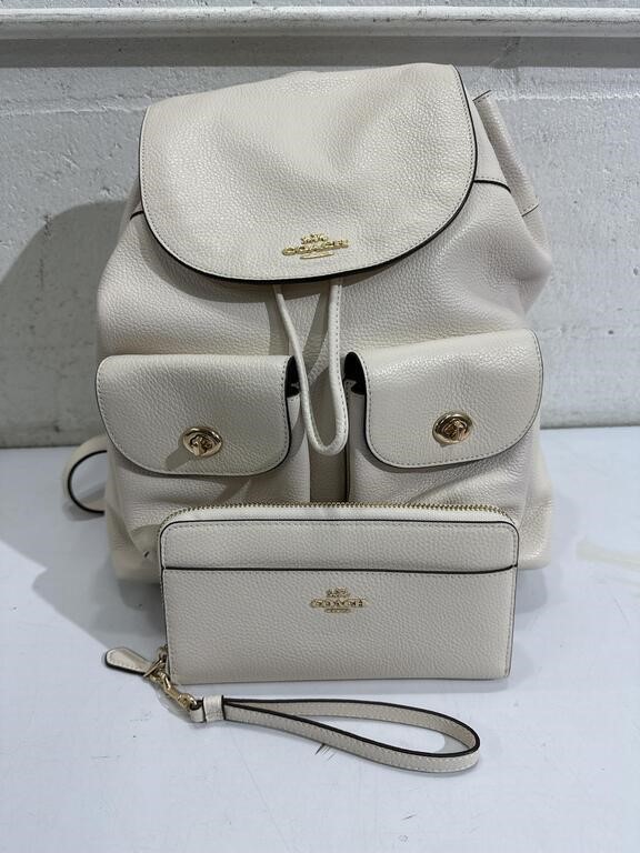 Coach Purse w/ Matching Wallet KCG