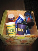 Lot of  Baylor/LSU Cups