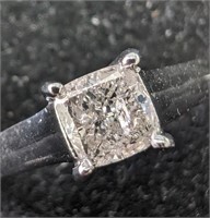 $5100 10K  2.5G Natural Diamond 0.5Ct Ring